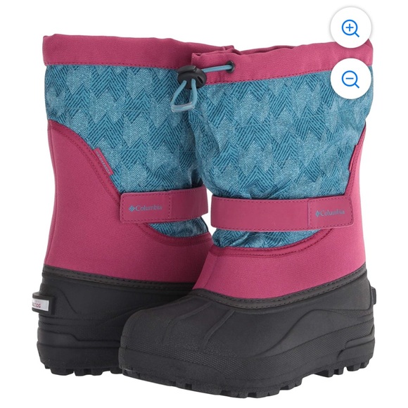 Children's Columbia Powderbug Plus II Print Boot - Picture 1 of 11